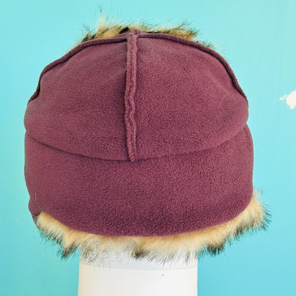 GAP faux fur trapper hat (size S/M) - Picture 4 of 8